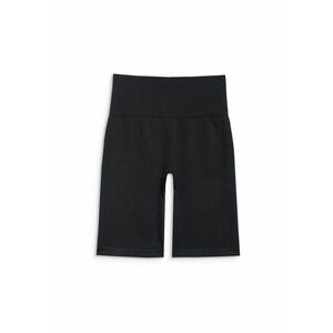 Sort De Antrenament Femei - Talie Inalta - Push-Up - Material Elastic Fara Cusaturi - MULTI ACTIVE - Negru Intens imagine