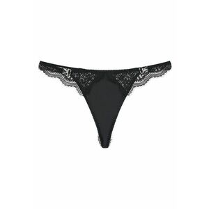 Chiloti tanga Negru Brillant - Negru imagine