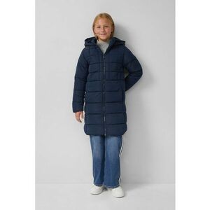 Geaca lunga cu vatelina - Bleumarin imagine