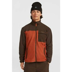 Jacheta din fleece - pentru schi Polartec Hyper - Maro/Portocaliu stins imagine