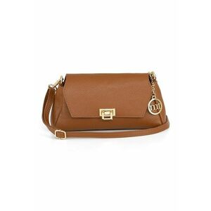 Geanta crossbody cu bareta detasabila - Caramel imagine