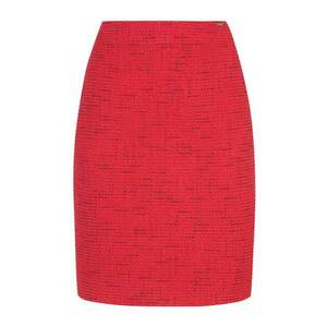 Fusta dreapta din tweed imagine