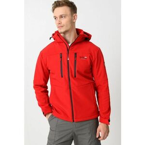 Jacheta softshell cu fermoar Timmex - Rosu imagine