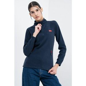 Bluza de trening slim fit cu fermnoar Ulyssia - Bleumarin imagine