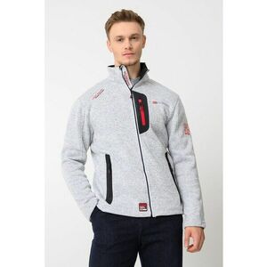 Bluza de trening cu fermoar Trampoline - Alb imagine
