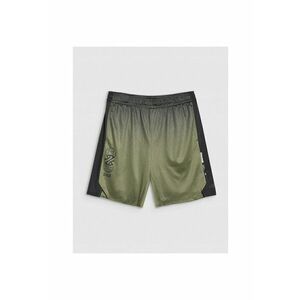 Pantaloni scurti de baschet croiala oversize - kaki imagine