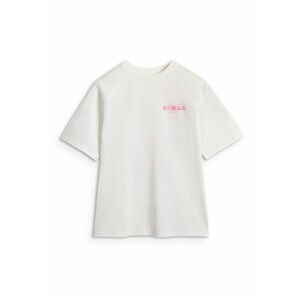 Tricou Fete Oversize Alb Ecru - Bumbac - 56794 - Alb ecru imagine