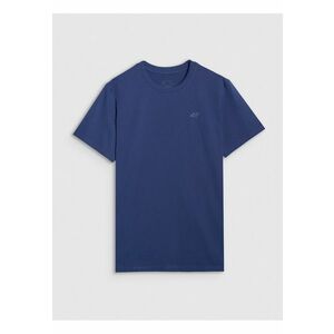 Tricou Bumbac 100% Barbati - Bleumarin - Croiala Regular - Bleumarin imagine