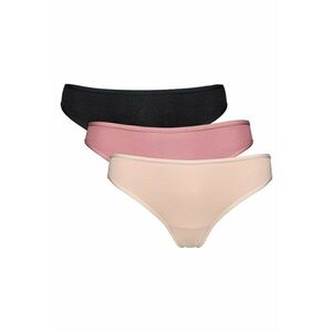 Set chiloti tip tanga 3 perechi - Negru imagine
