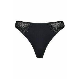 Tanga dama Cindarella - negru - Negru imagine