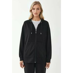 Hanorac dama - Negru - Textil imagine