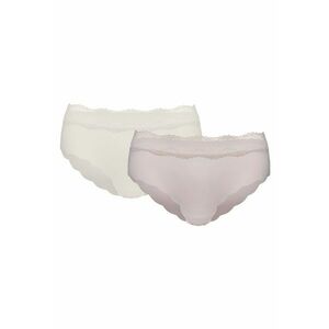 Chiloti cu talie set de 2 perechi crem - Crem imagine