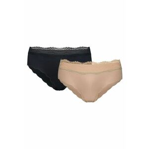 Chiloti cu talie set de 2 perechi Negru - Negru imagine