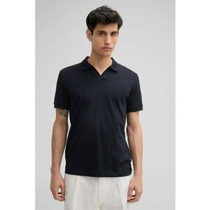 Tricou regular-fit polo - Albastru inchis imagine