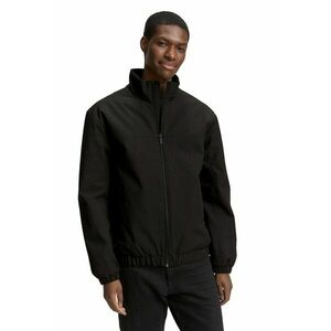 Jacheta cu guler mediu si fermoar - Negru imagine