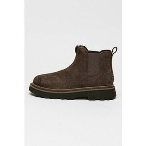 Ghdete Chelsea din piele intoarsa - Maro taupe imagine