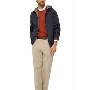 Jacheta reversibila cu gluga Jharrod - Bej/Bleumarin imagine
