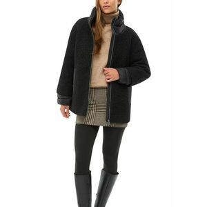 Geaca cu guler mediu Calithe - Negru imagine