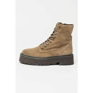 Ghete din piele Skylar - Maro camel imagine