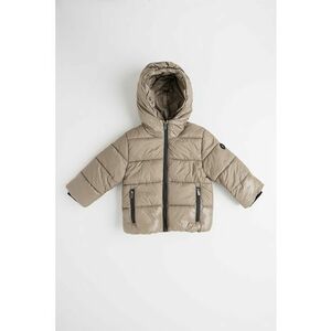 Geaca matlasata cu gluga - Grej imagine