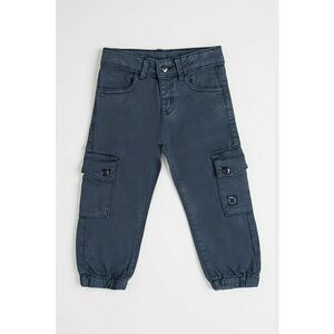 Pantaloni cargo regular fit - Gri inchis imagine