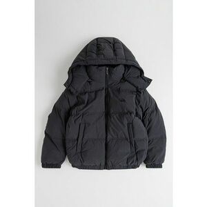 Jacheta bufanta cu gluga - Gri inchis imagine