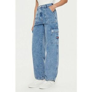 Blugi cargo cu croiala ampla Claire Wide Leg - Albastru deschis imagine