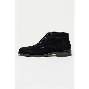 Ghete chukka de piele intoarsa - Bleumarin imagine