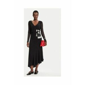 Rochie lunga cu maneci semi-transparente Posinew imagine