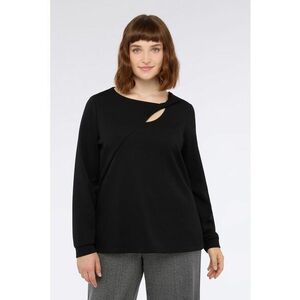 Bluza uni cu decupaj - Negru imagine