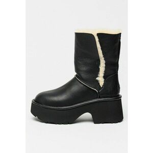 Ghete de piele Esmee - Negru imagine