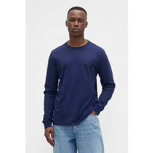Bluza cu decolteu rotund - Bleumarin imagine