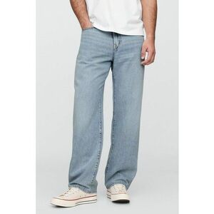 Blugi relaxed fit SuperSoft - Albastru deschis imagine