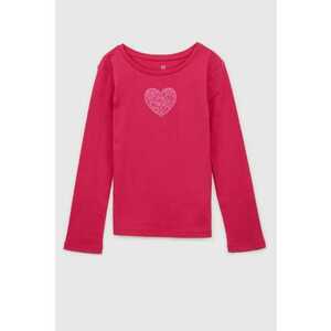 Bluza lejera de bumbac - Rosu imagine