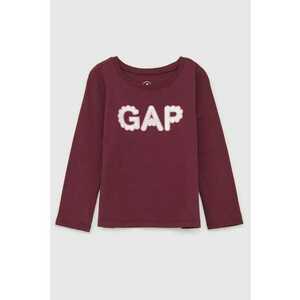 Bluza de bumbac cu imprimeu logo - Violet tyrian imagine