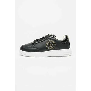 Pantofi sport low cut de piele ecologica Meyssa - Negru imagine