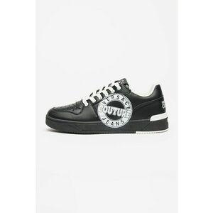 Pantofi sport de piele cu logo contrastant Starlight - Negru imagine