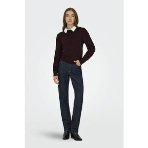 Pulover cu maneci bufante Rue - Violet pruna imagine