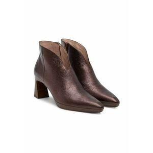 Botine dama - piele naturala - maro imagine