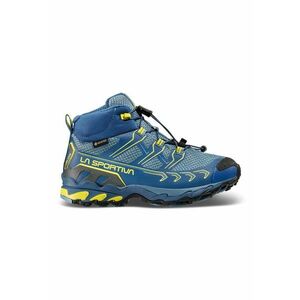 Pantofi sport mid-cut din material textil pentru drumetii Ultra Raptor II - Galben/Albastru inchis imagine