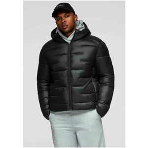 Geaca usor matlasata OM-JAHP-0235 - Negru imagine
