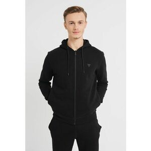 Hanorac cu fermoar. pentru fitness - Negru imagine