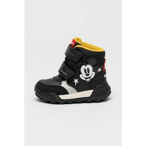 Ghete impermneabile cu Mickey Mouse - Alb/Negru/Galben imagine