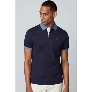 Tricou polo HM563206 Bleumarin - Bleumarin imagine