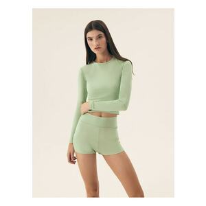 Bluza cu manece lungi Steam verde - Verde imagine