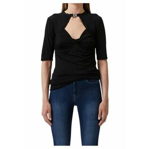 Bluza dama mulata - neagra - viscoza-elastan - imagine