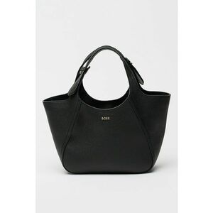 Geanta tote de piele Lenah - Negru imagine