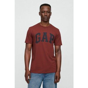 Tricou regular-fit cu logo - Negru/Rosu inchis imagine