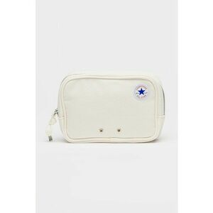 Geanta crossbody cu logo - Alb murdar imagine
