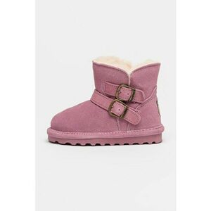 Ghete slip-on de piele intoarsa Katya - Roz fandango imagine